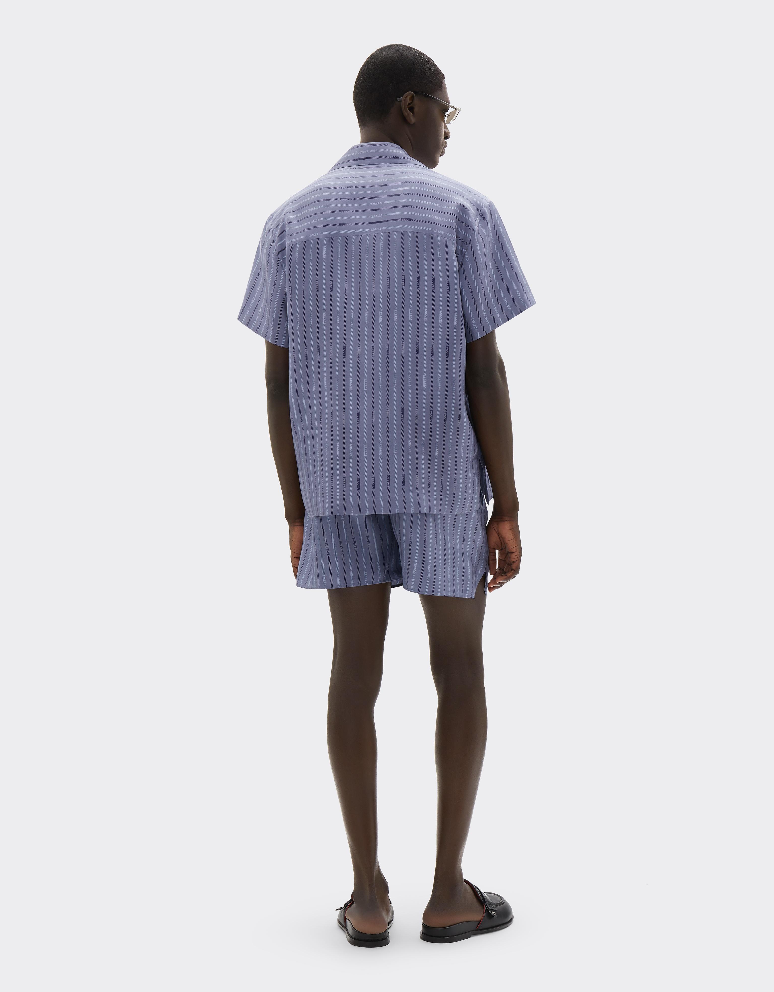 Ferrari Monogram silk shirt