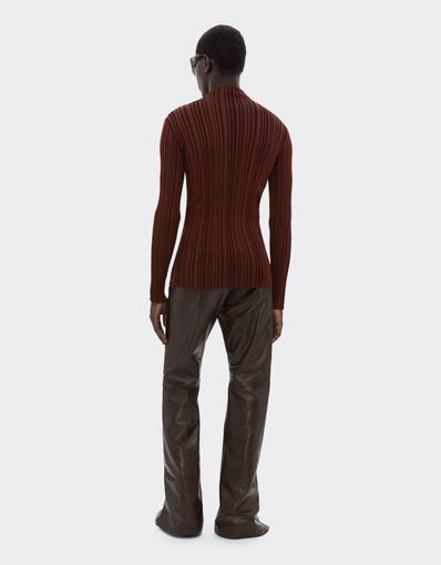 Ribbed Sweater in Silk Blend