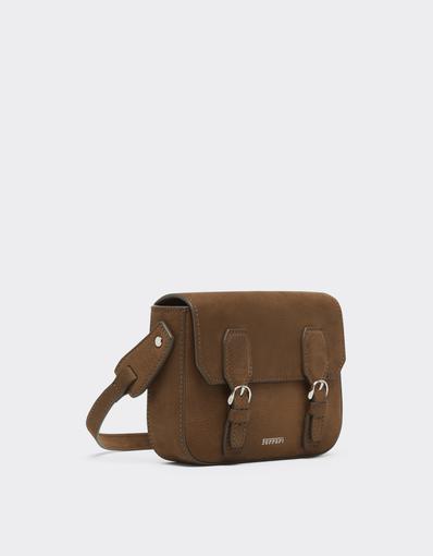 Waxed Leather Messenger Bag