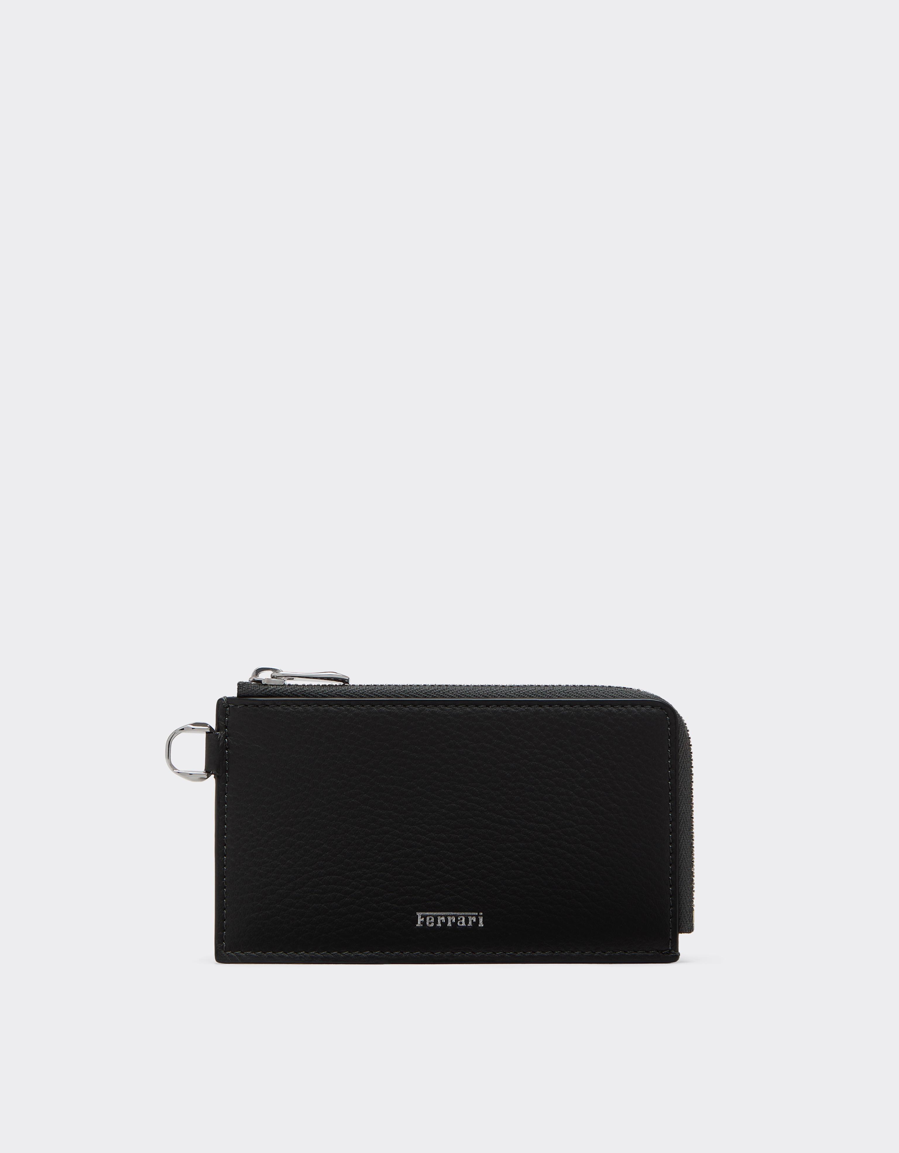 Granata Leather Card Holder with Zip