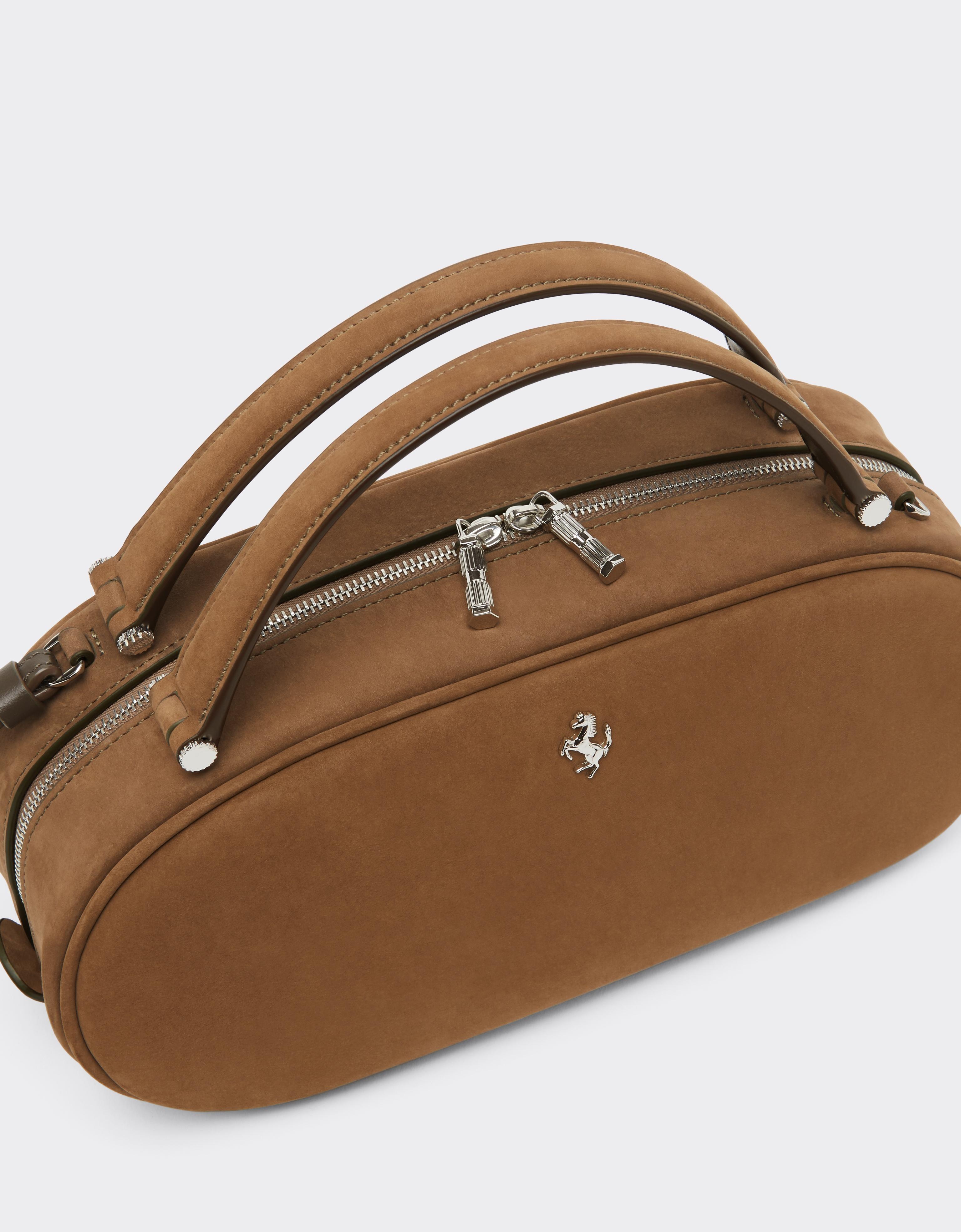 Dino Bowling Bag in Waxed Leather