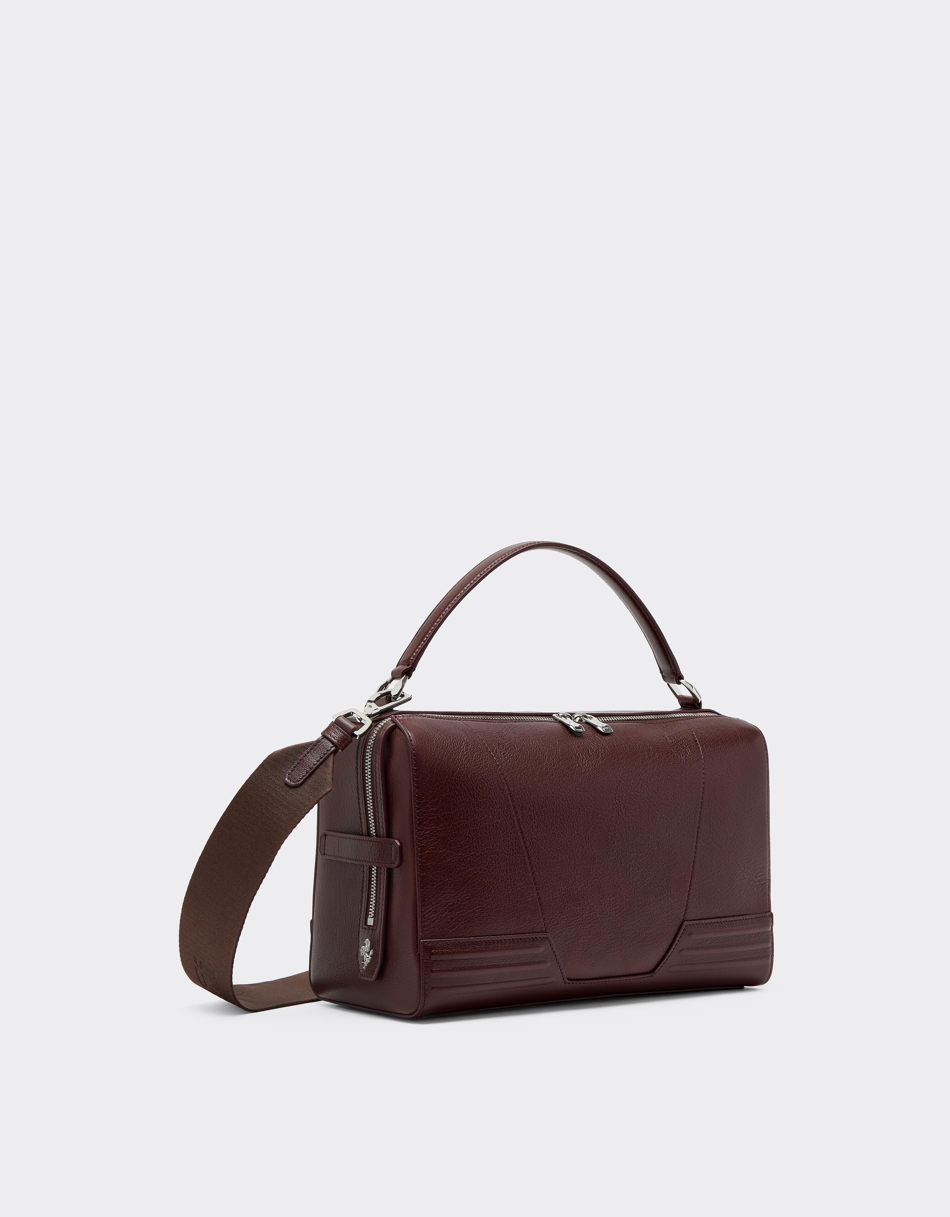 Ferrari GT Soft Bag in Garnet Leather
