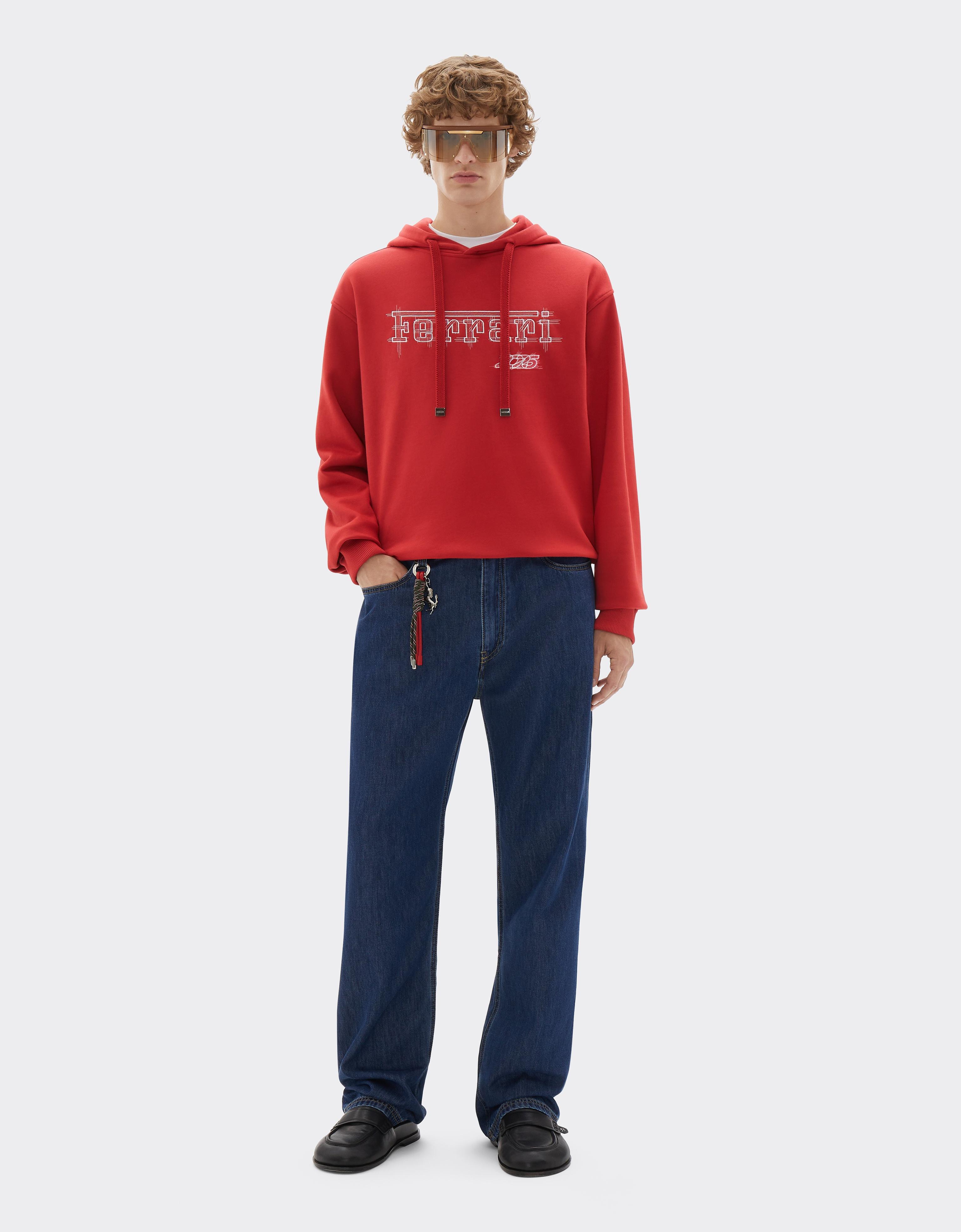 Sudadera Ferrari de algodón para el GP de Mónaco 2026