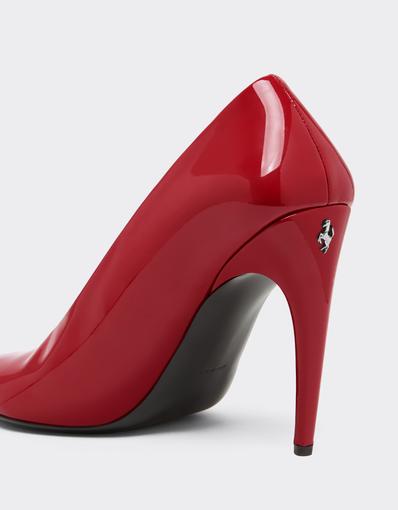 FERRARI SECOND SKIN patent leather court shoes