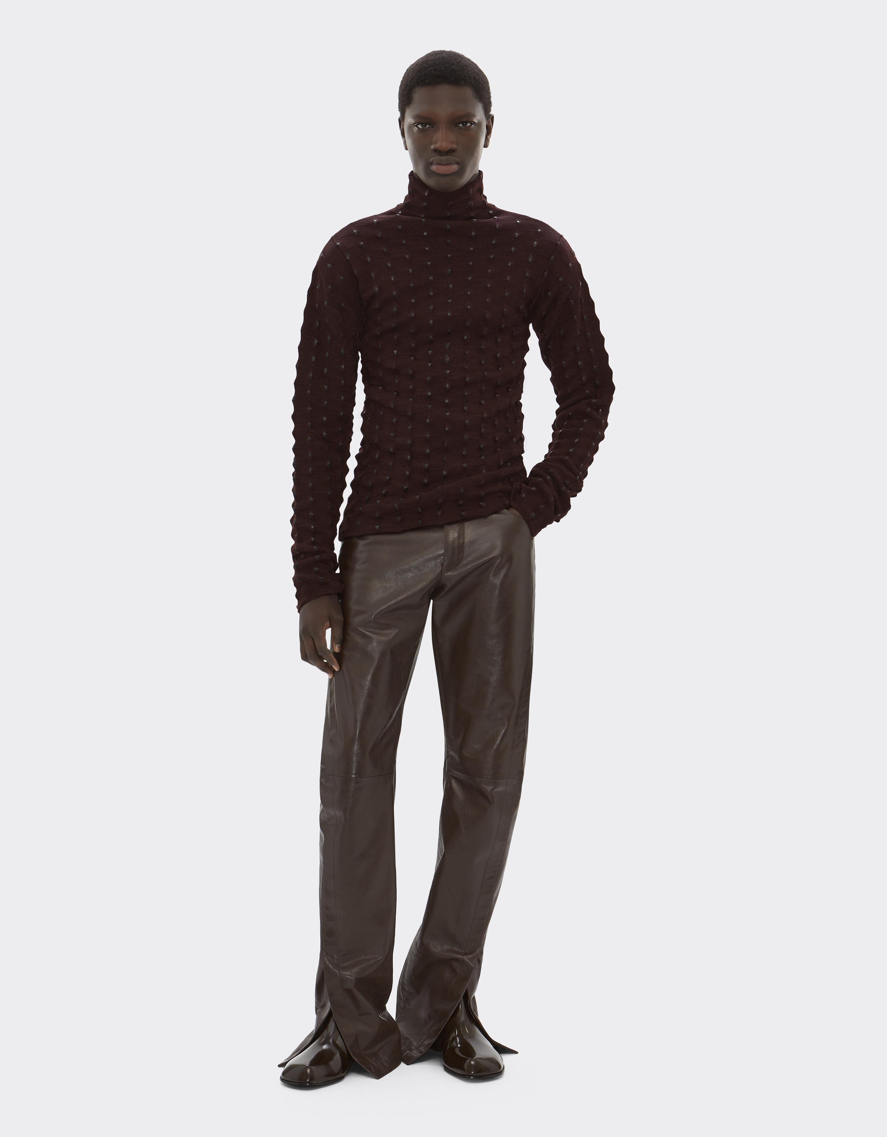 Wool and Cotton Turtleneck