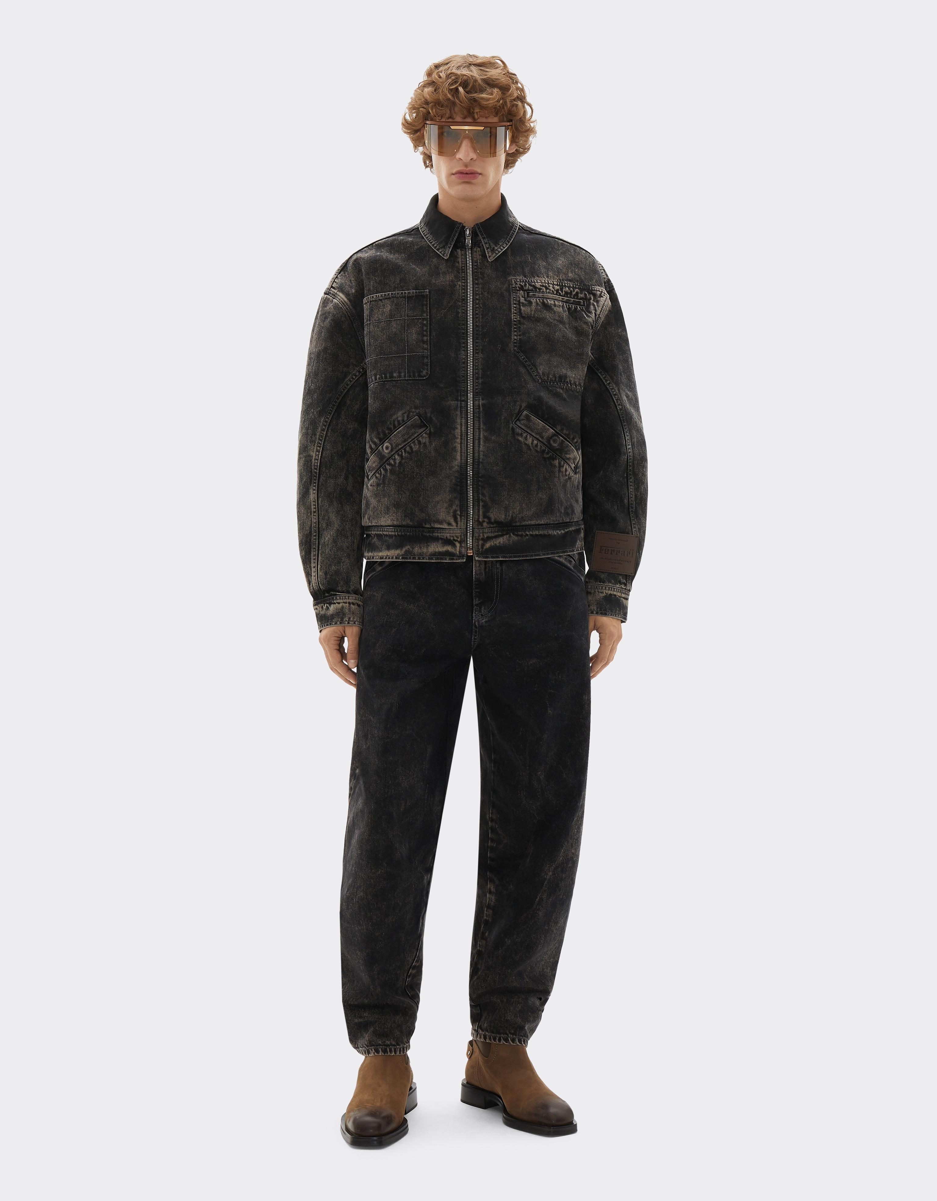 Reconditioned by Ferrari denim jacket for the 2026 Silverstone Grand Prix