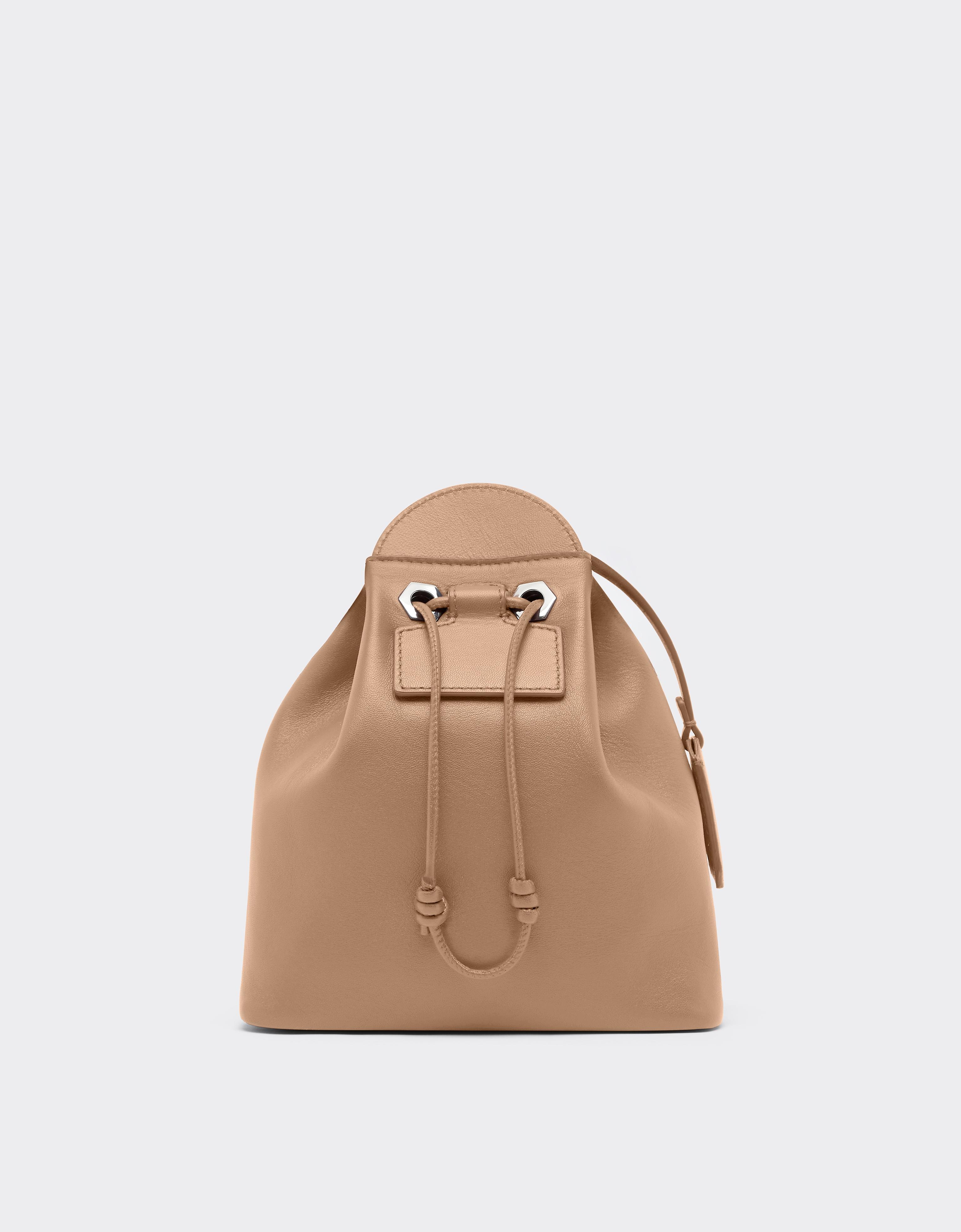 Mara Leather Bucket Bag