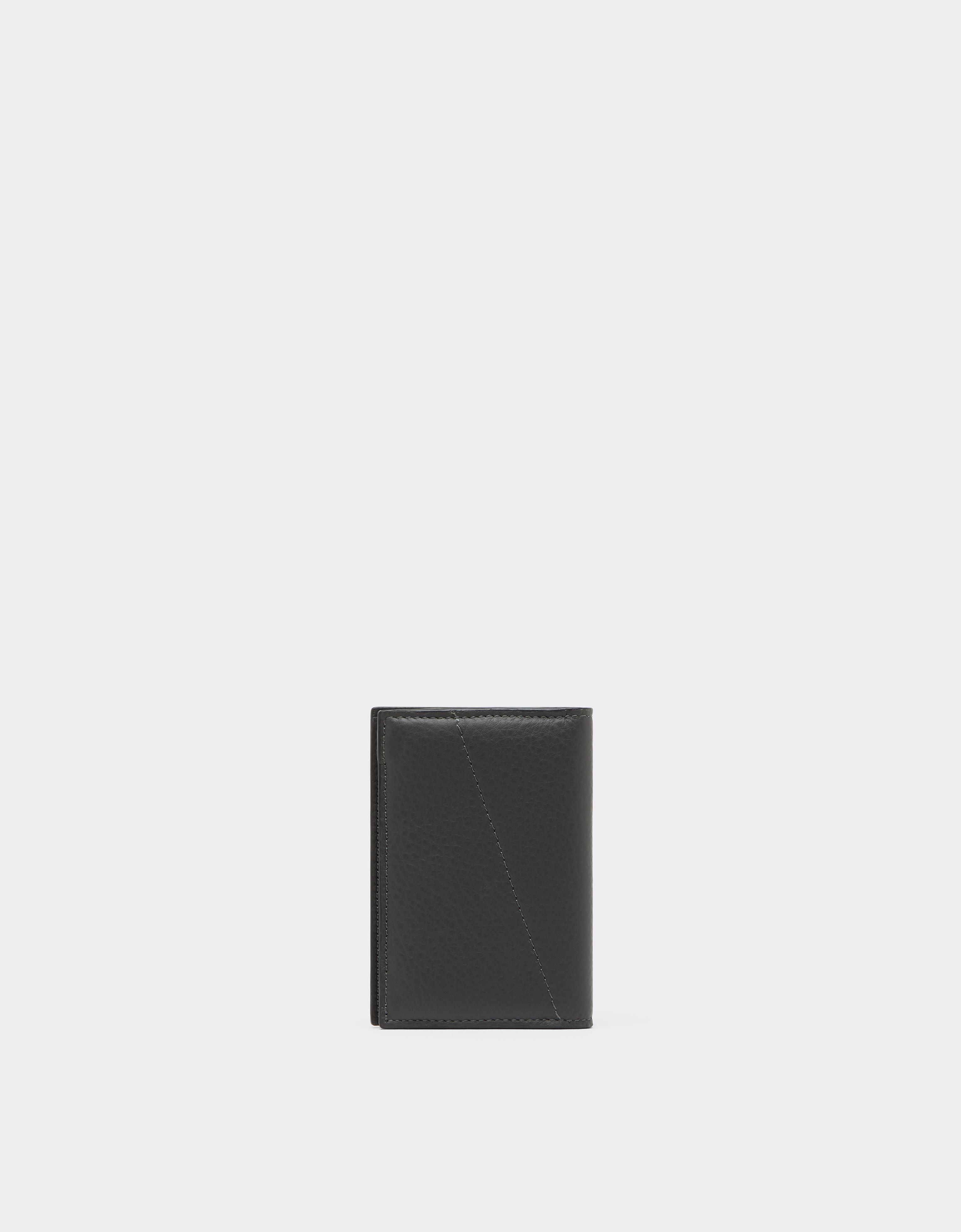 Granata Leather Bifold Wallet with Prancing Horse