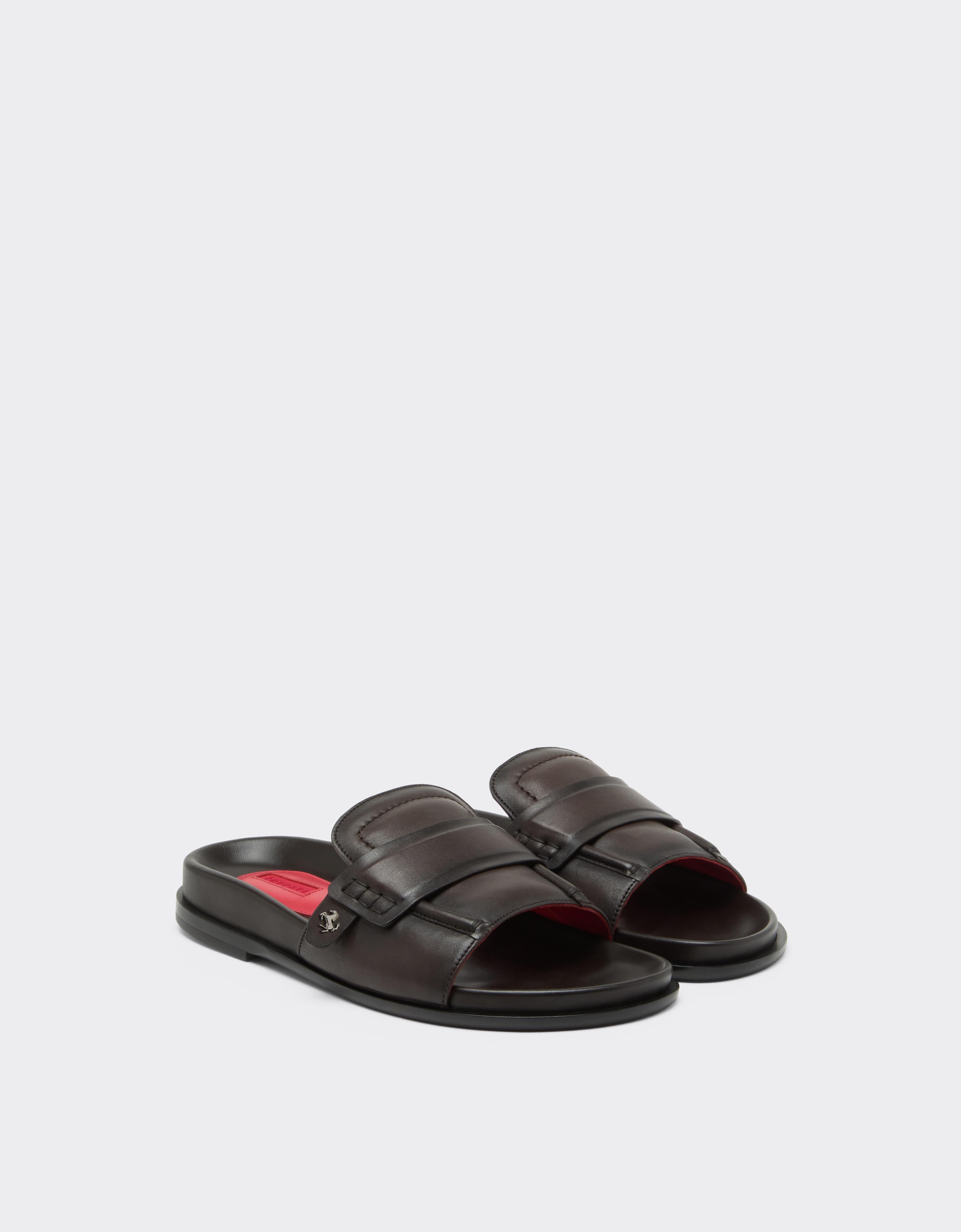 SLIDER FLAT BRF LEATHER