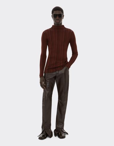 Ribbed Sweater in Silk Blend