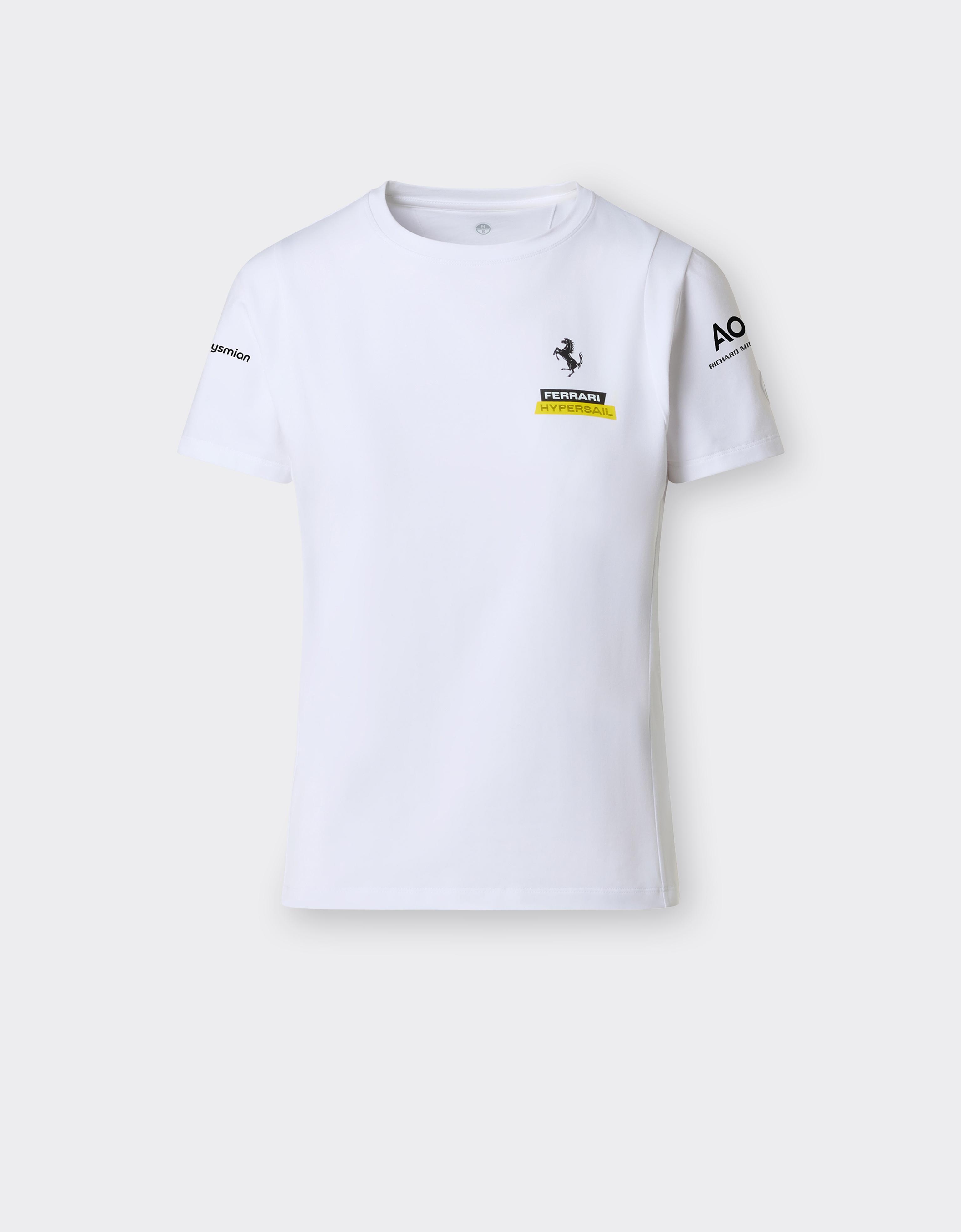 T-shirt in Tech Jersey Hypersail Ferrari