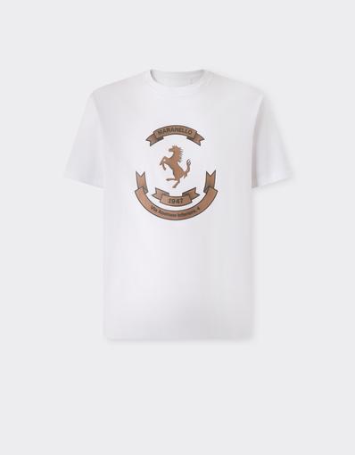 T-Shirt in Cotone con Stampa logo