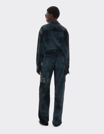 Corduroy Trousers with Oversized Pockets
