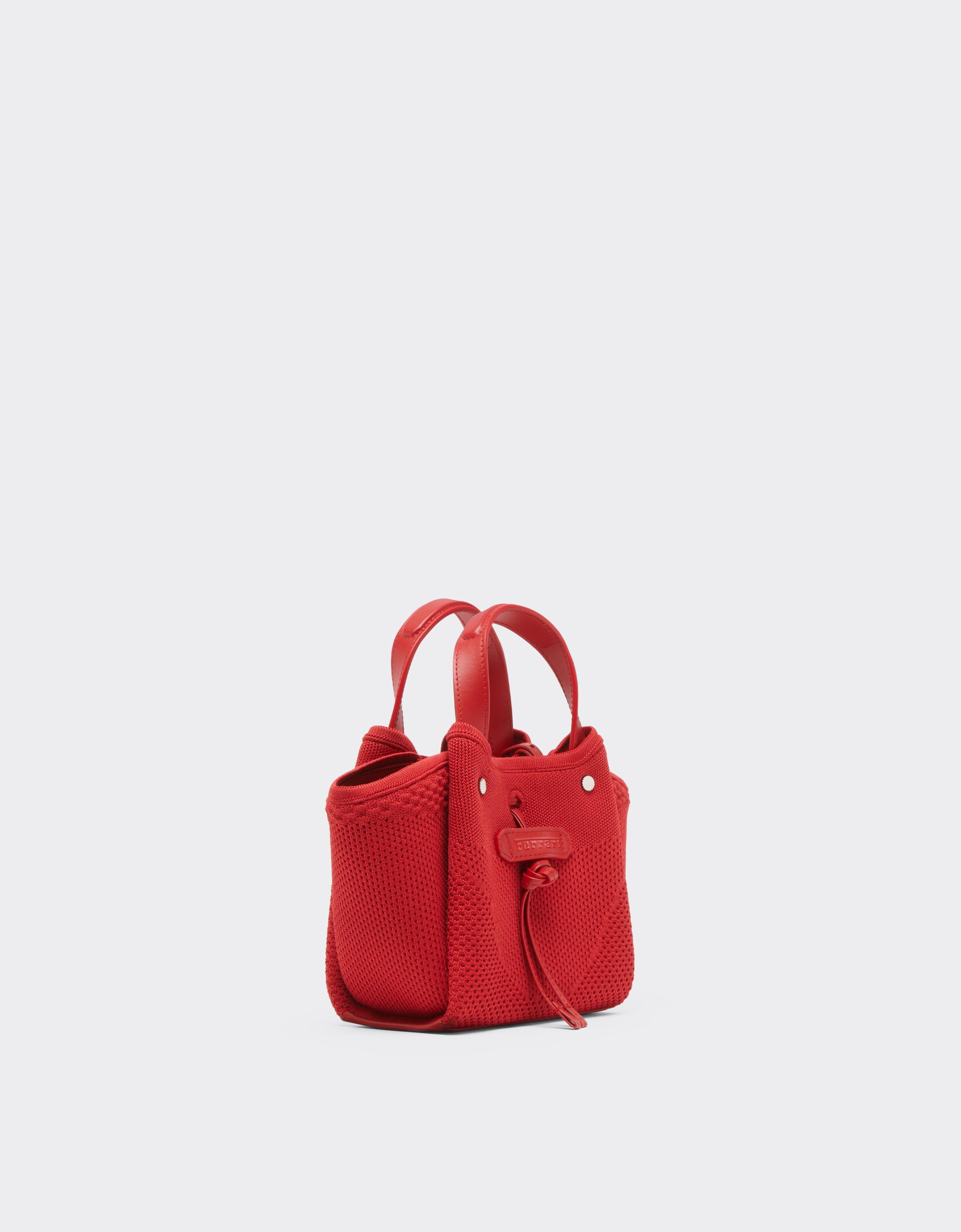 TOTE XS KNIT + LEATHER