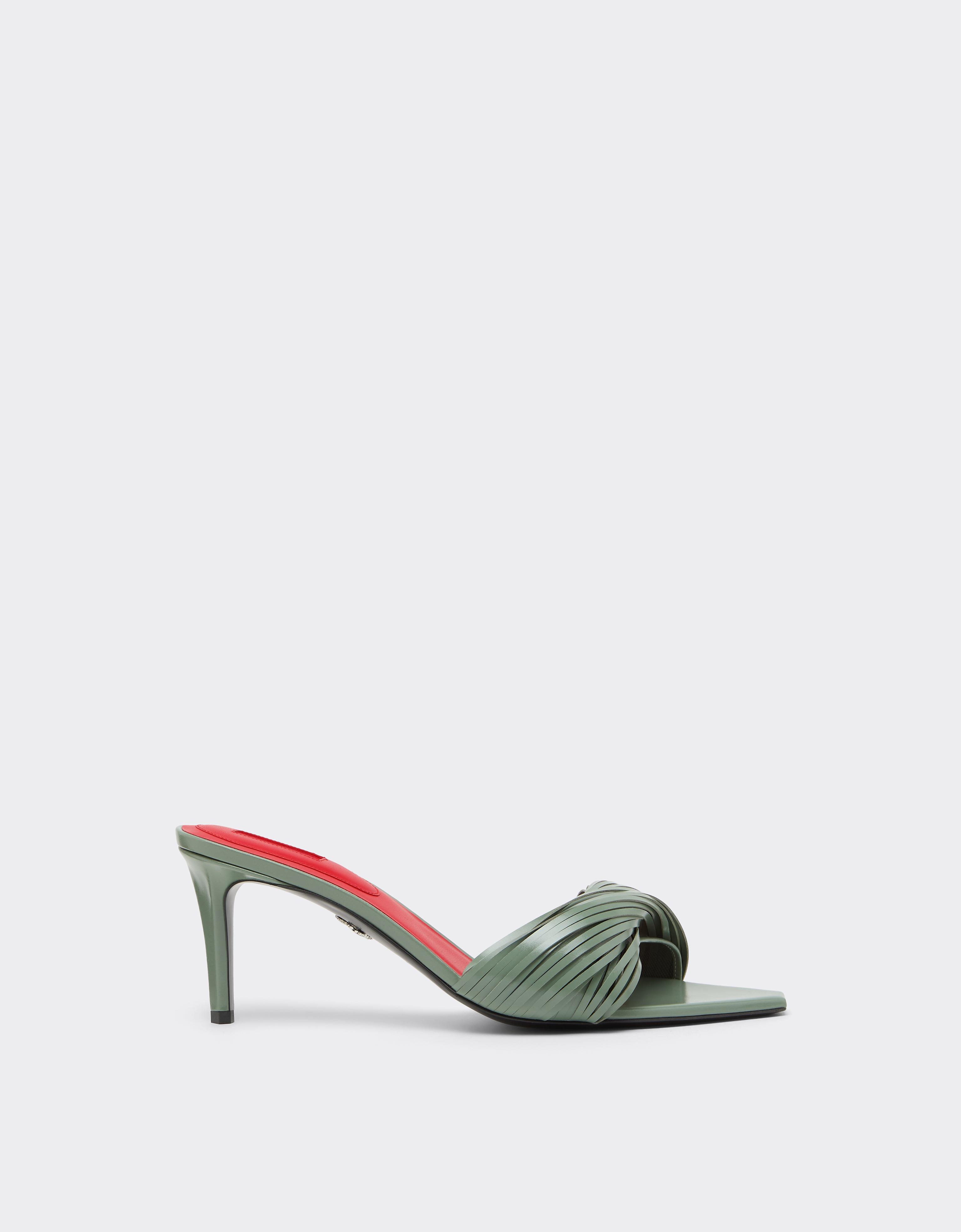 MULE SANDAL H65 WET LEATHER