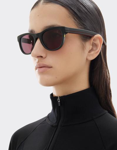 Scuderia Ferrari sunglasses with exclusive Ferrari Contrast Pro™ burgundy lenses