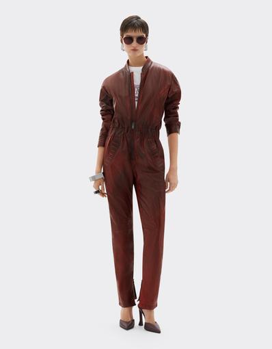 Reconditioned by Ferrari leather tracksuit for the 2026 Silverstone Grand Prix