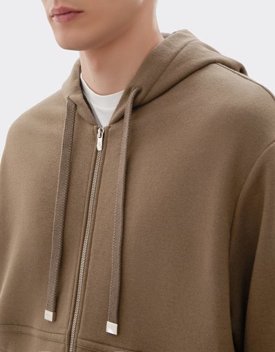 Wool and Cotton Blend Jacket