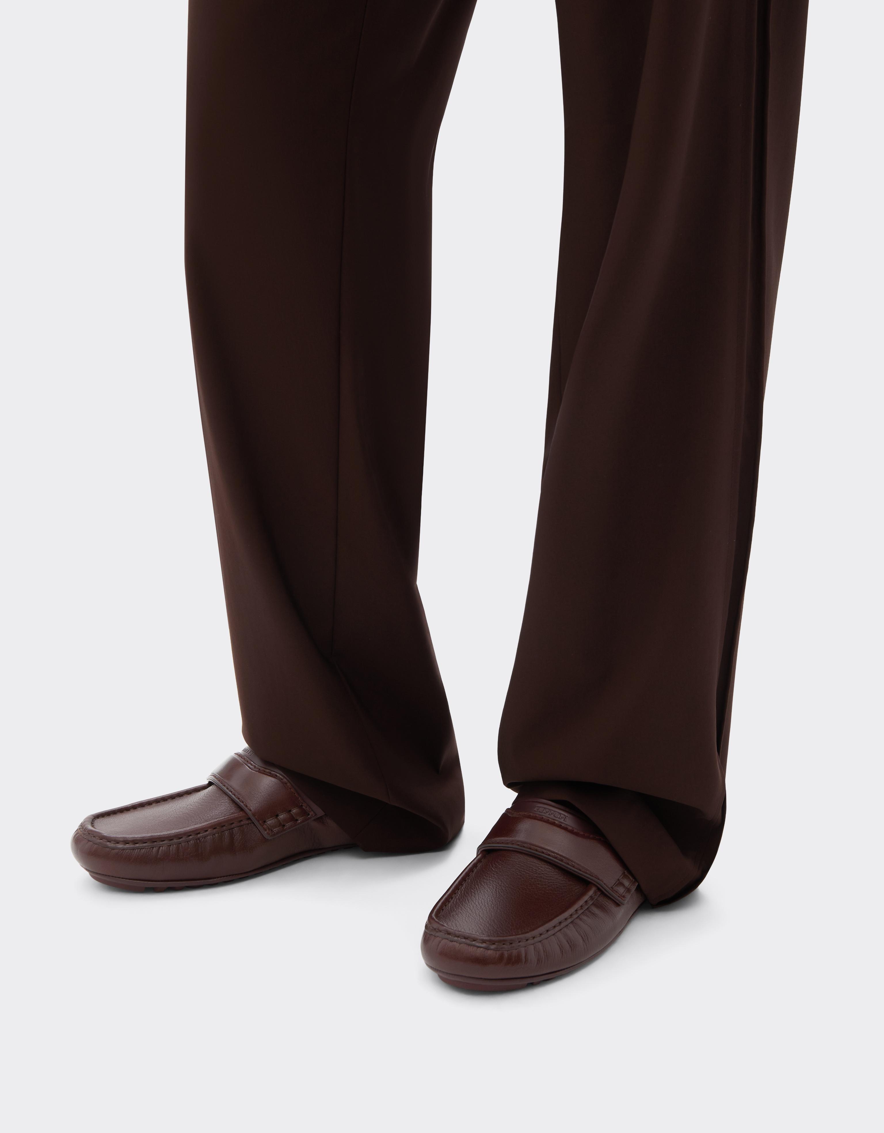 Driver Loafers in Granata Leather