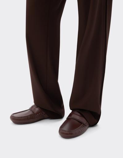 Driver Loafers in Granata Leather