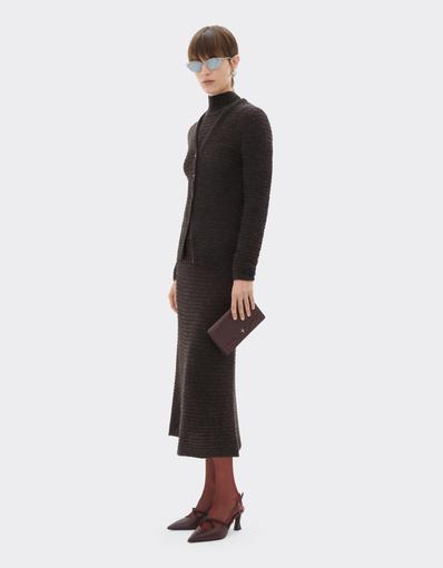 Granata Leather Wallet with Chain
