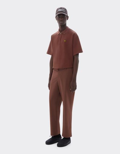 Scuderia Ferrari cotton polo shirt