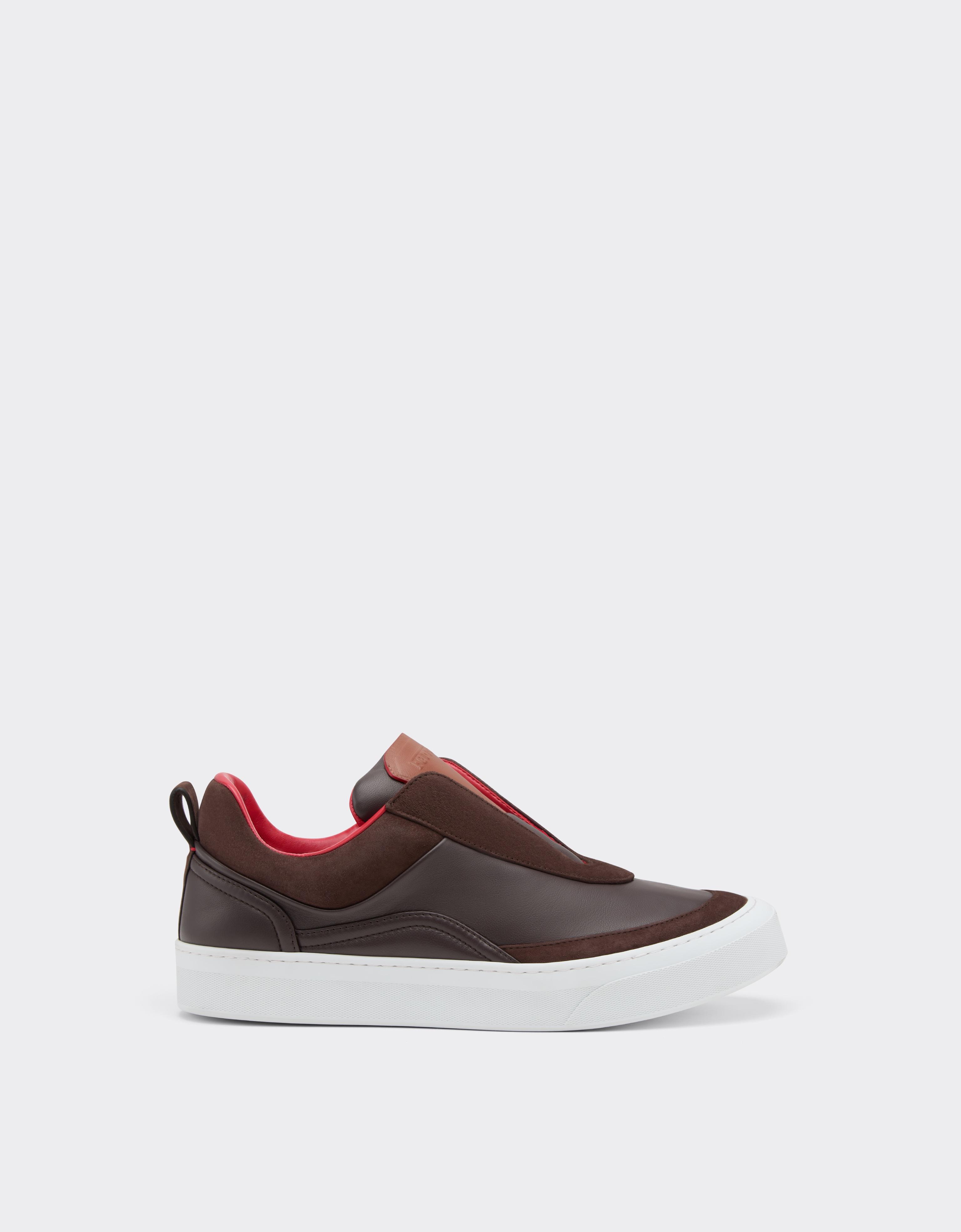 Zapatillas de napa y ante
