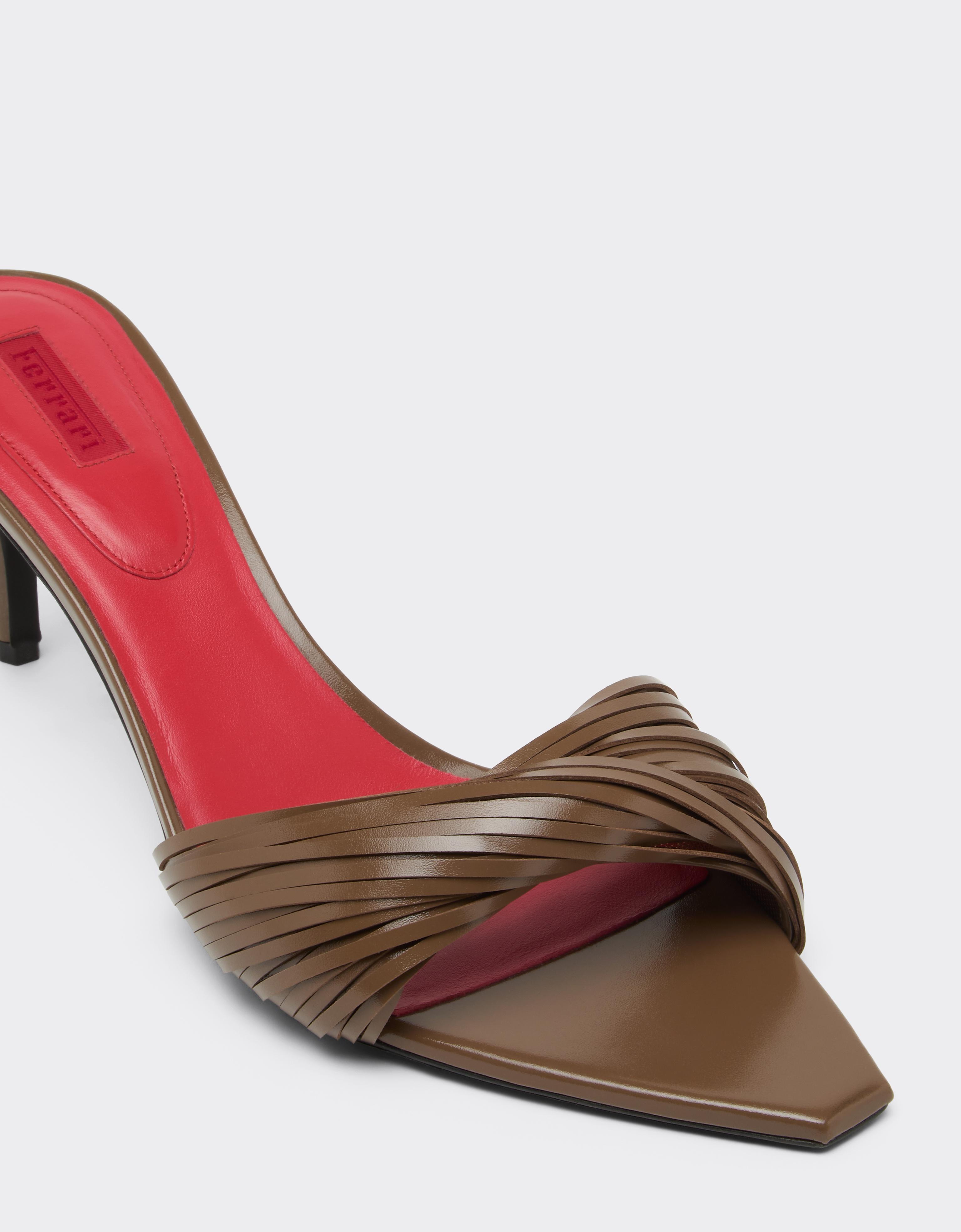 MULE SANDAL H65 WET LEATHER