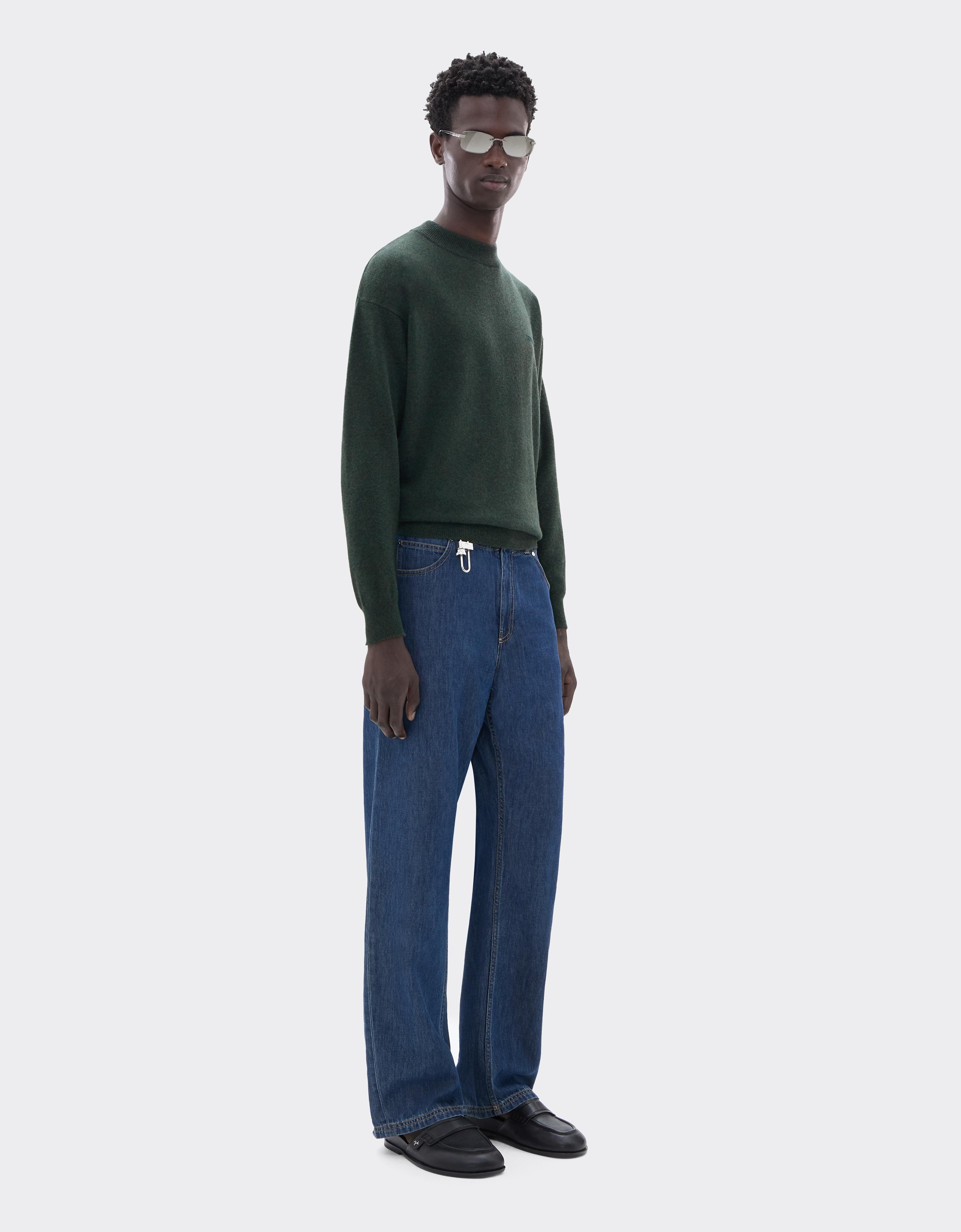 Wool and Cashmere Crew-Neck Jumper