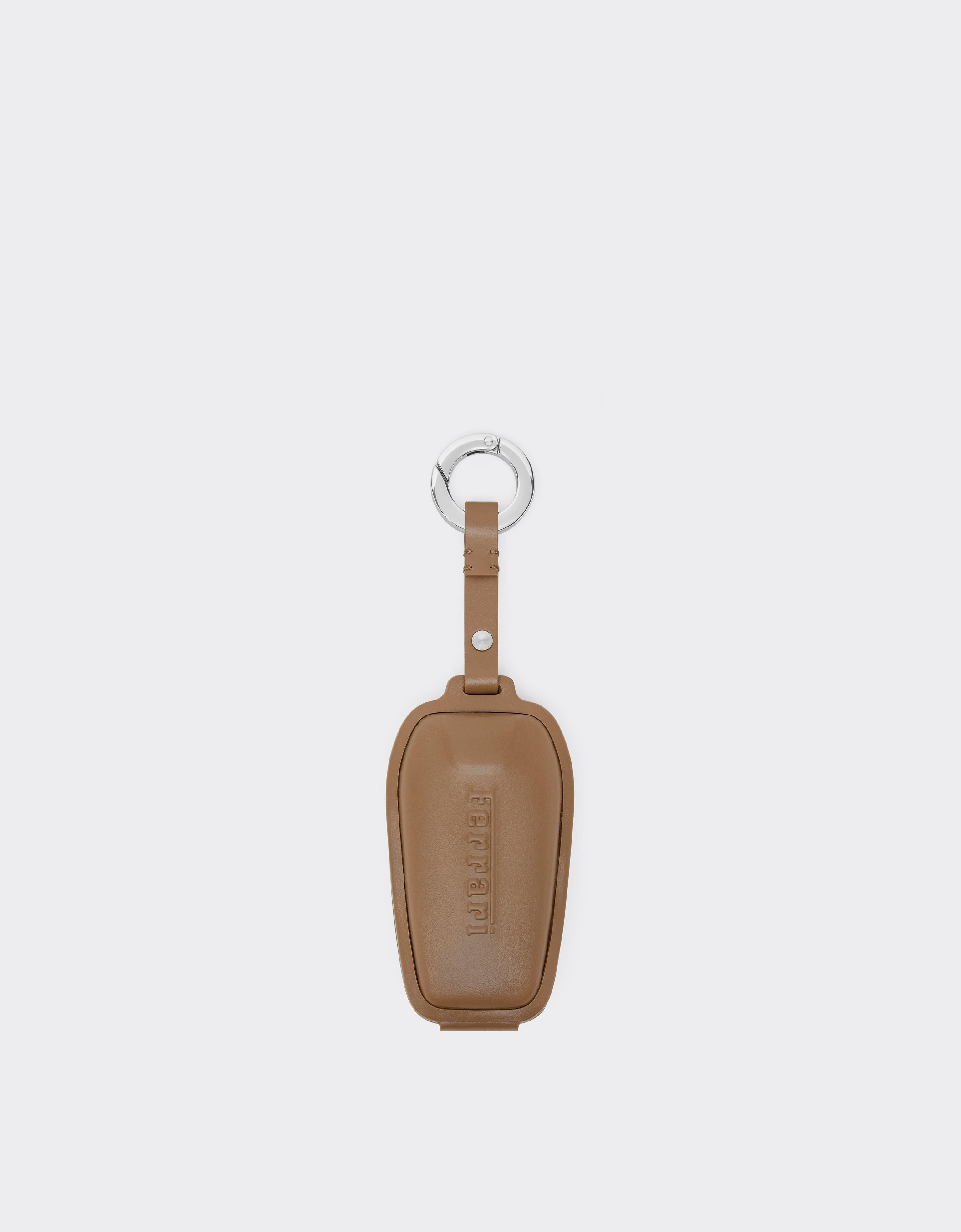 Smooth Leather Keyring