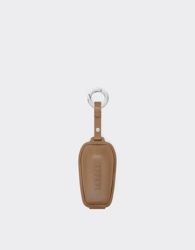 Smooth Leather Keyring
