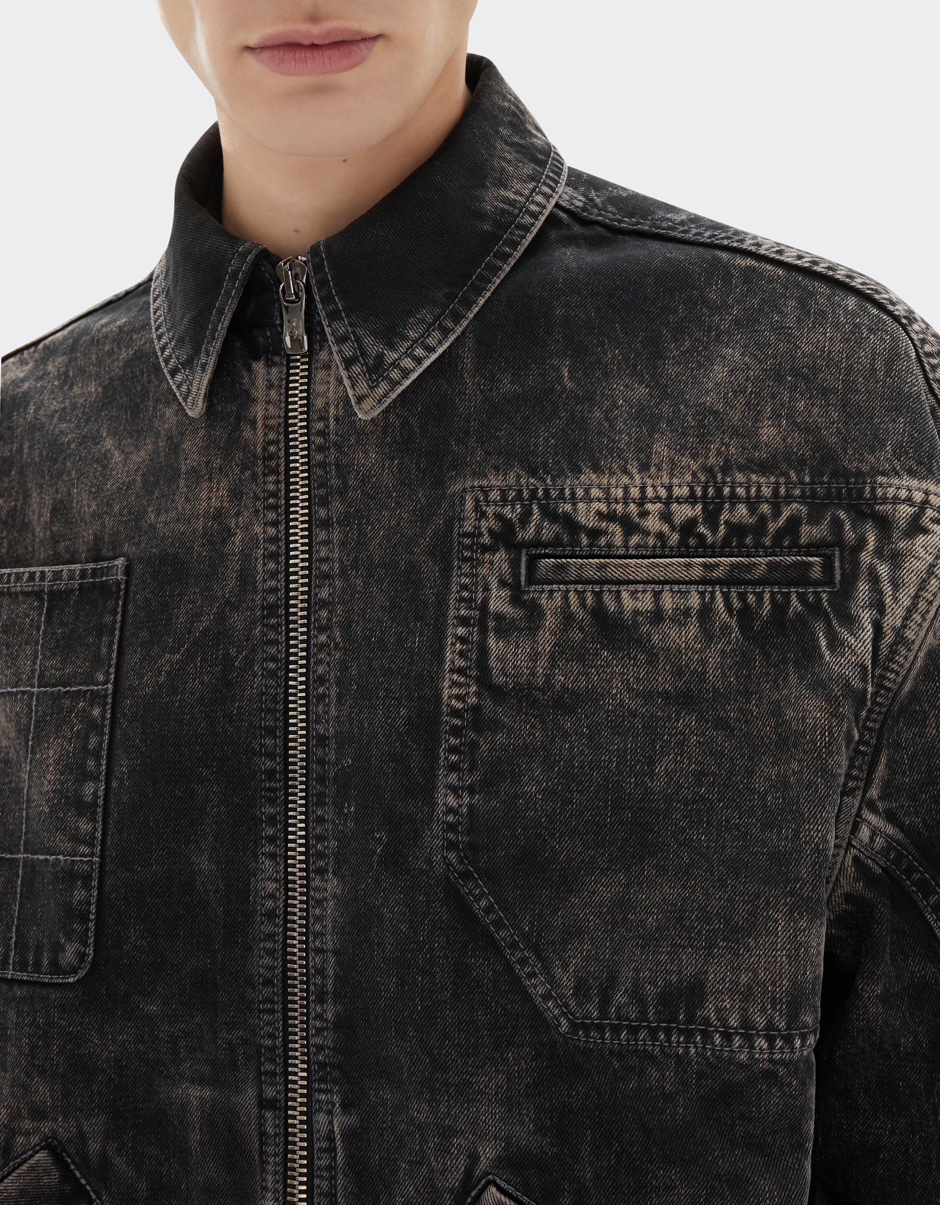 Reconditioned by Ferrari denim jacket for the 2026 Silverstone Grand Prix