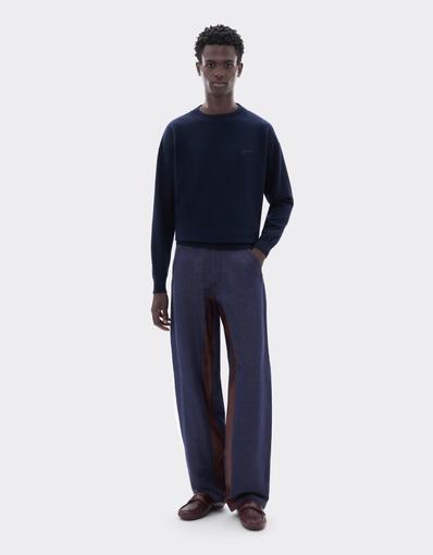 Wool and Cashmere Crew-Neck Jumper