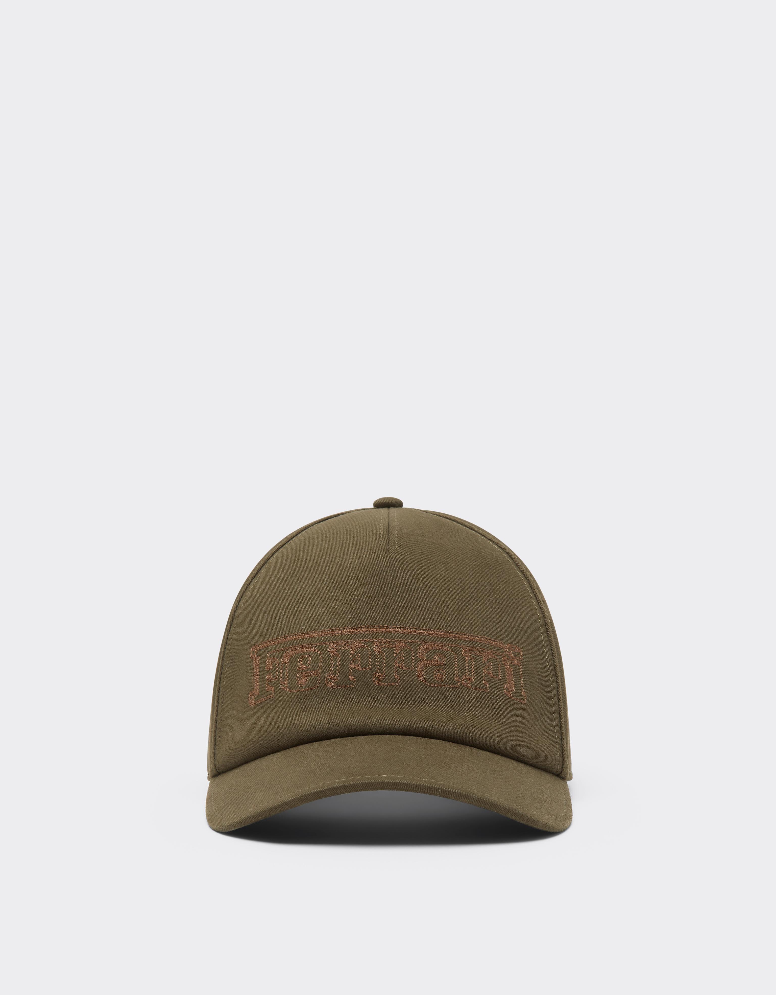 Ferrari Cotton Drill Baseball Cap With  Embroidery