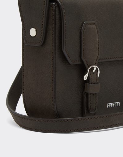 Waxed Leather Messenger Bag