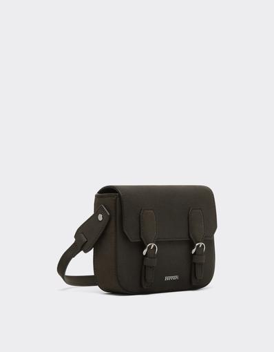 Waxed Leather Messenger Bag