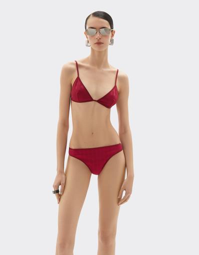 Bikini bottoms with Prancing Horse motif