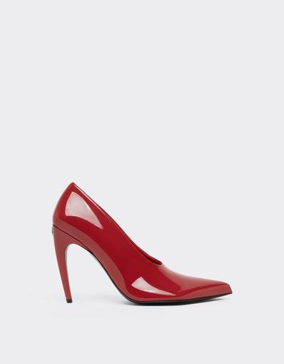 FERRARI SECOND SKIN patent leather court shoes