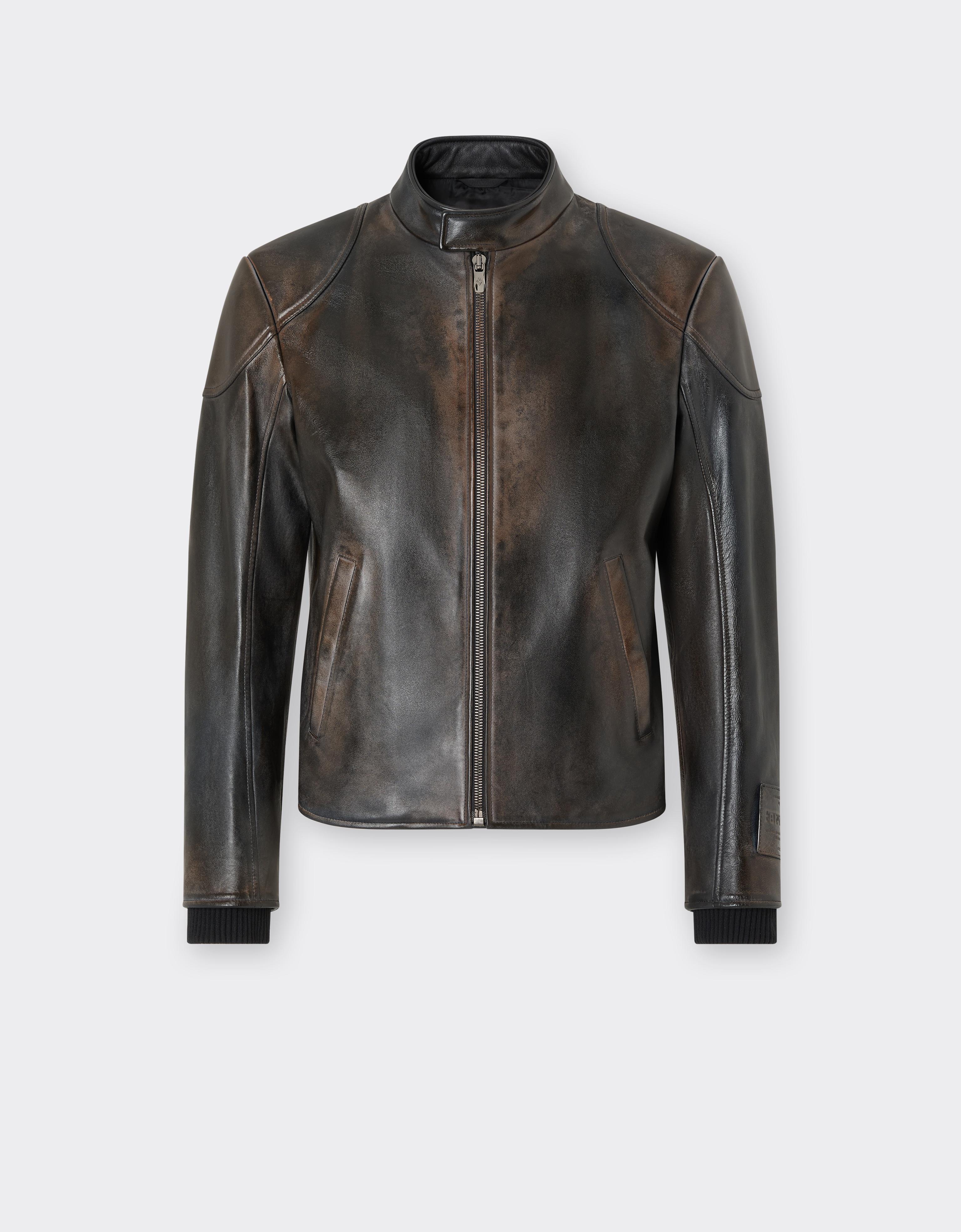 Reconditioned by Ferrari leather jacket for the 2026 Silverstone GP
