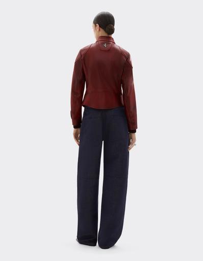 Reconditioned by Ferrari leather jacket for the 2026 Silverstone GP