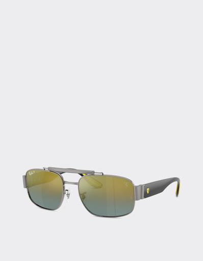 Ray-Ban for Scuderia Ferrari RB3797M with gold gradient lenses