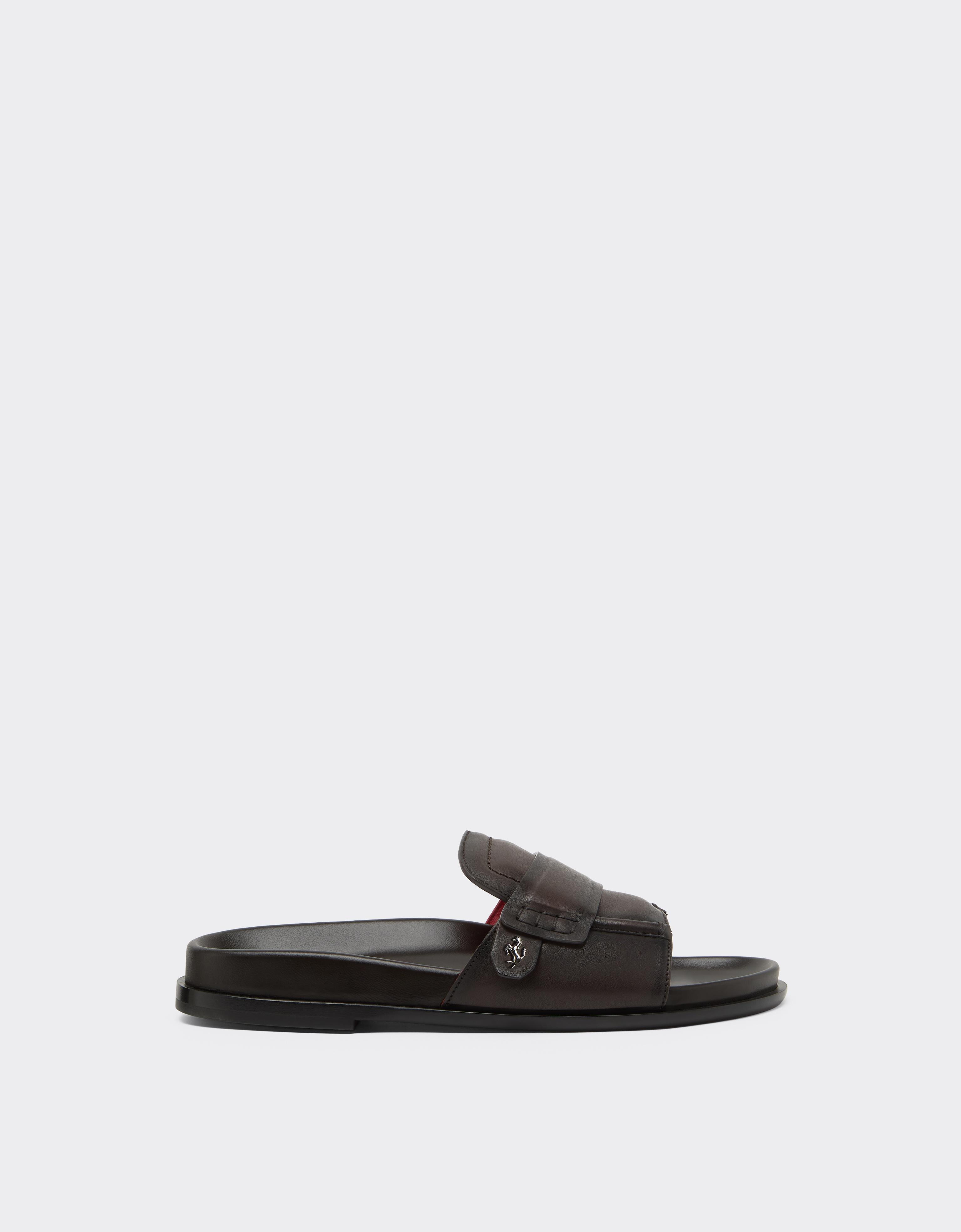 SLIDER FLAT BRF LEATHER
