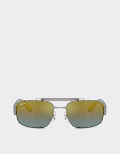 Ray-Ban for Scuderia Ferrari RB3797M with gold gradient lenses