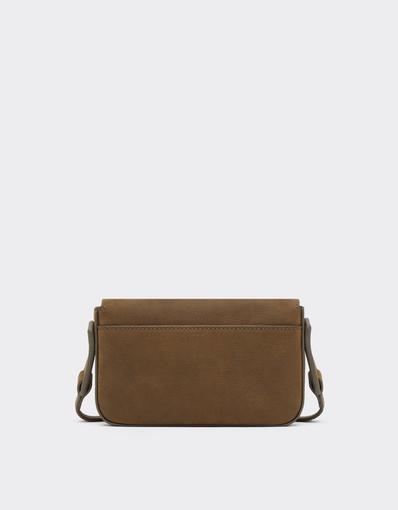 Leather Wallet with Shoulder Strap