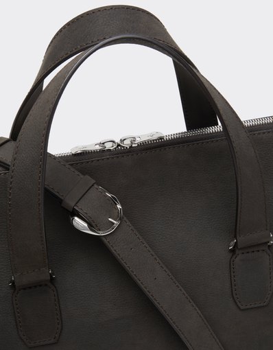 Waxed Leather Duffle Bag