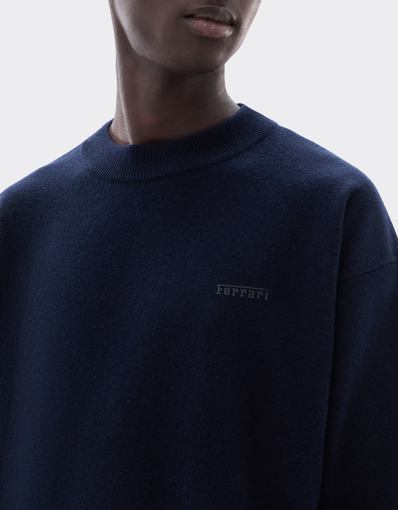 Wool and Cashmere Crew-Neck Jumper
