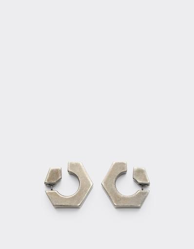 Metal Bolt Earrings