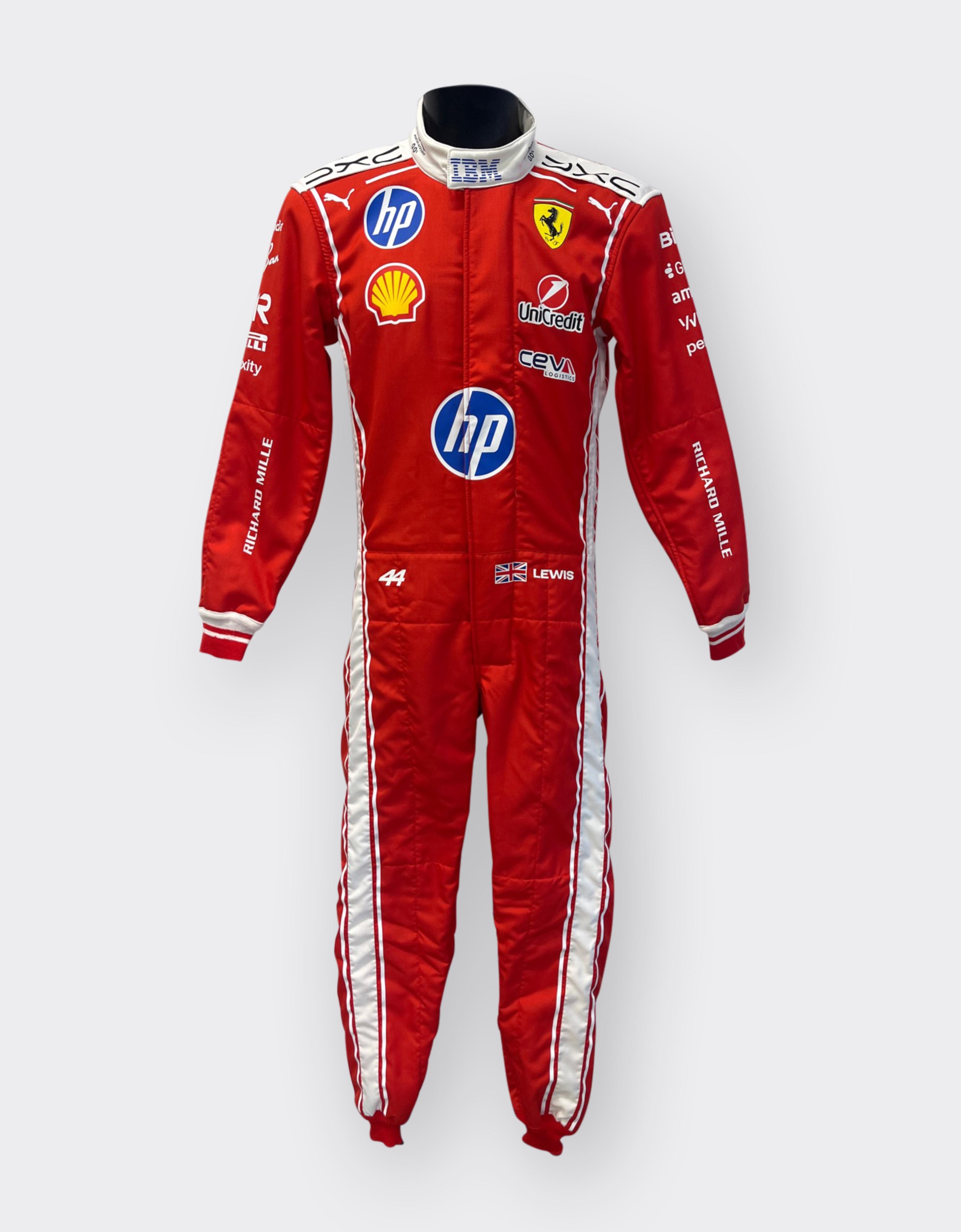 Hamilton Replica 2026 Puma for Scuderia Ferrari HP Rennanzug