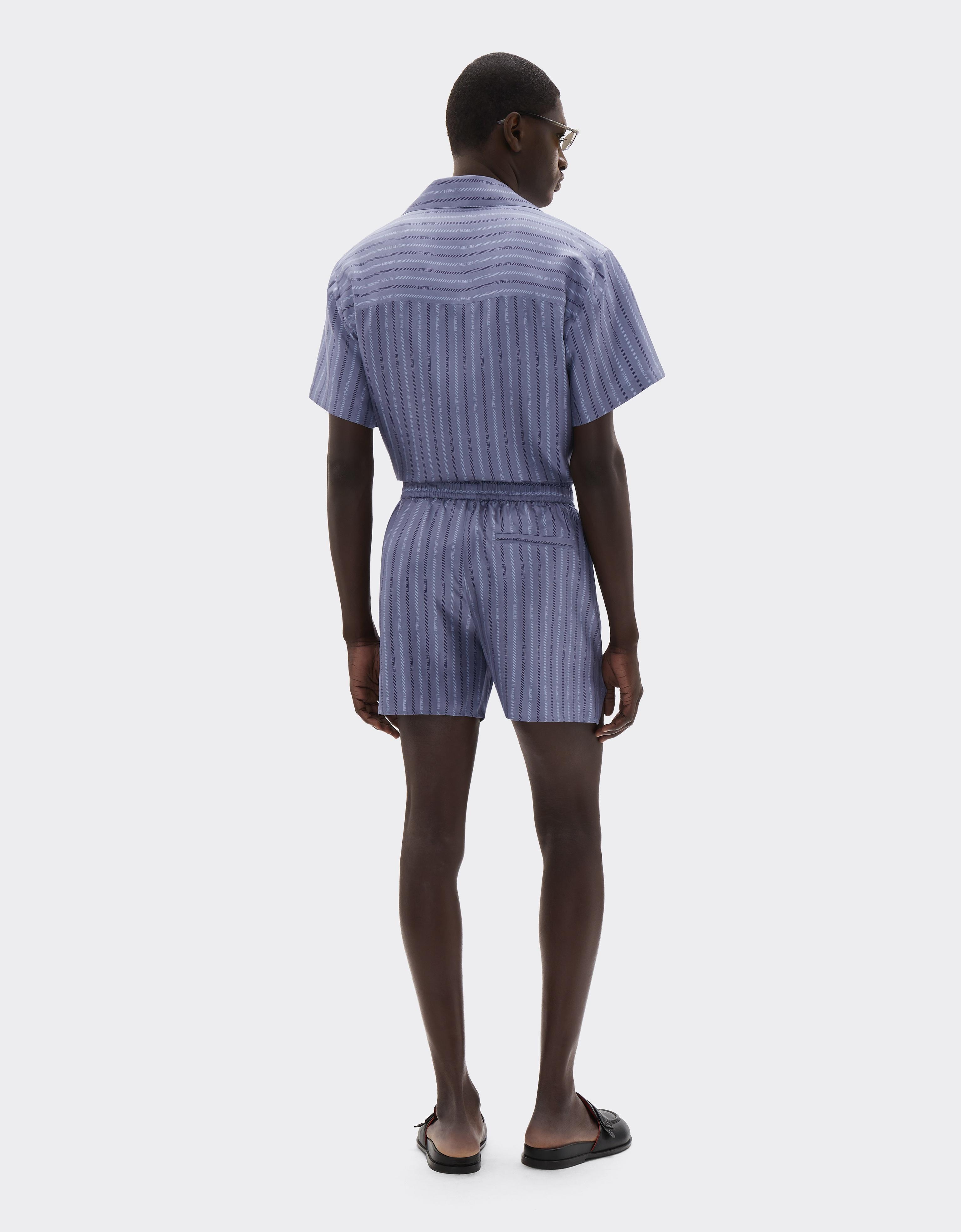 Ferrari Monogram silk shorts