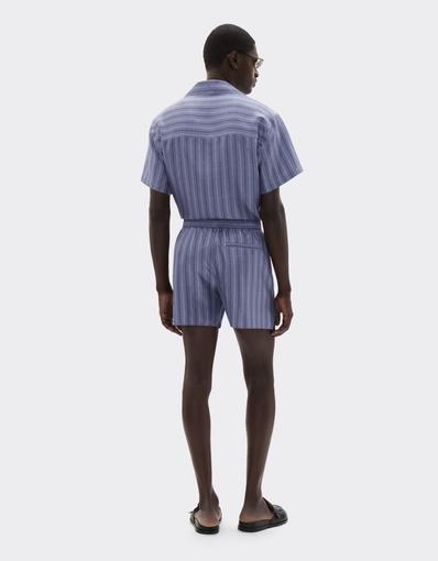 Ferrari Monogram silk shorts